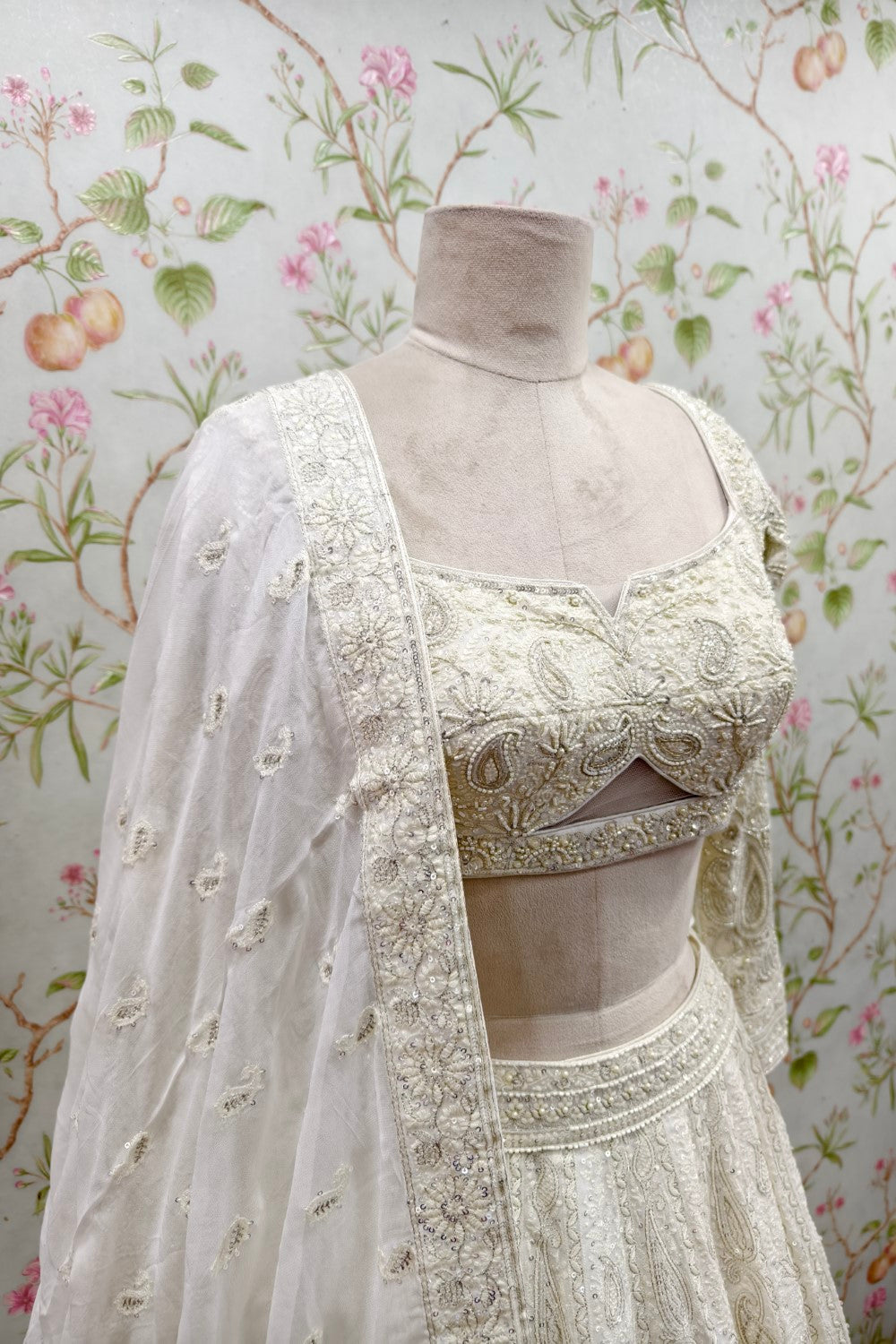 Beautiful zari work lehenga
