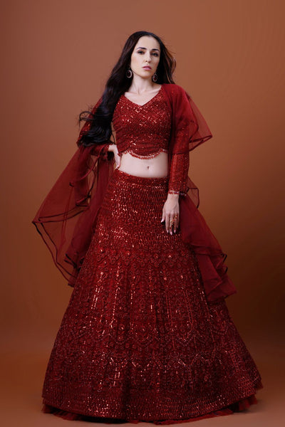 Red On Red Outfit