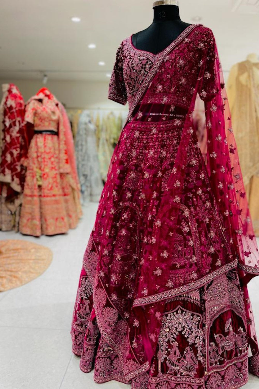 Red bridal